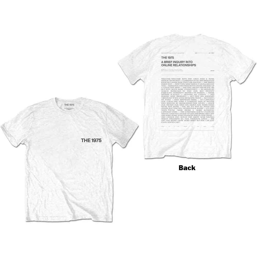 The 1975 A Brief Inquiry Authorized Mens T-Shirt