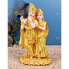 1 шт. Идол Радхи Кришны | Подарок на Ракшабандхан для брата/сестры | Мурти для него/нее, Домашний декор, Свадебная и Пуджа статуэтка, Декоративный экспонат