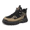 Autumn and Winter Outdoor Hiking Hiking Shoes Platform Casual Martin Boots New Men's Shoes High Top Non-slip Wear-resistant Tooling Shoes Men