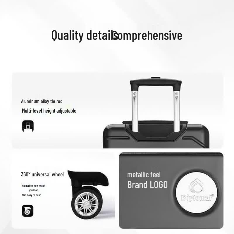 Чемодан на 4 колесах Diplomat 20 дюймов для бизнеса TC-6902