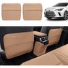 Подходит для Lexus 2018-2024 ES250 ES300h ES350, защитный чехол на заднее сиденье, водонепроницаемая подставка для ног, прочная противоударная накладка на спинку автомобильного сиденья,