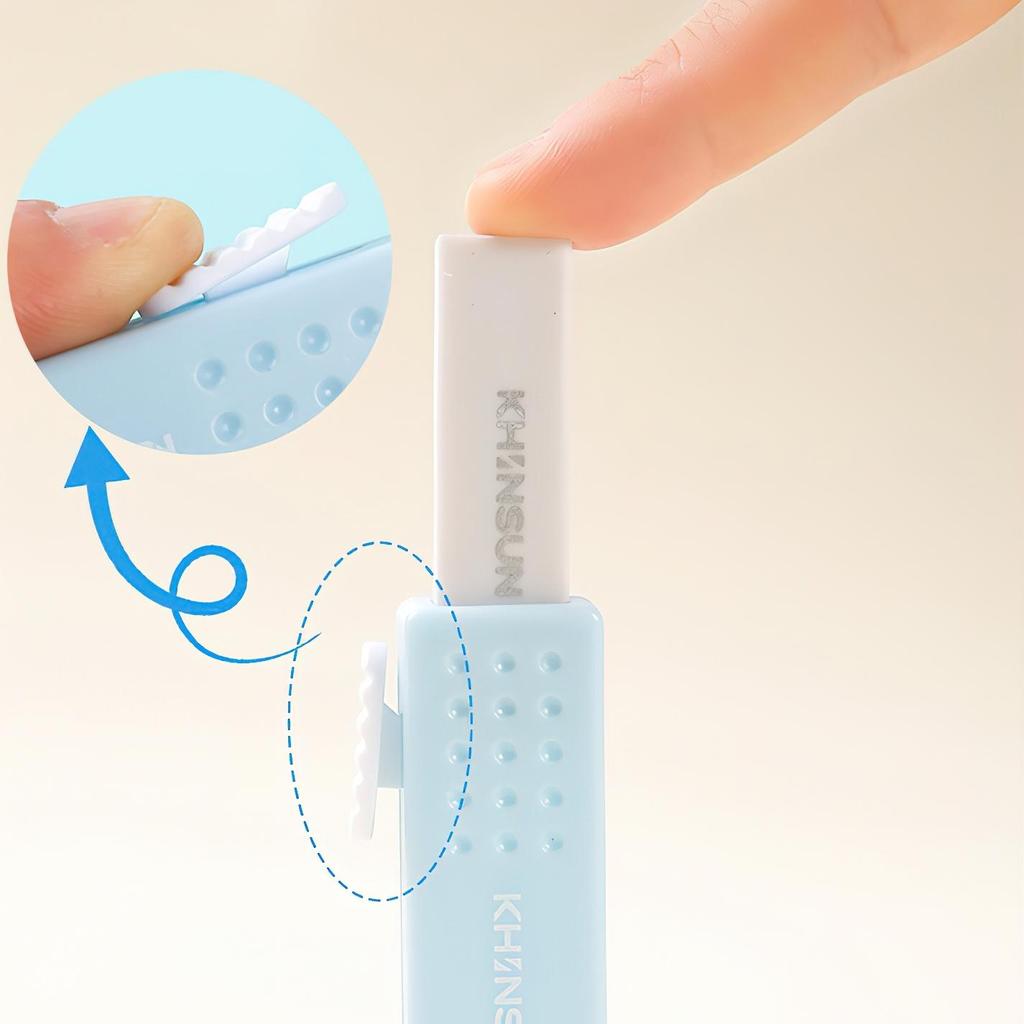 1 шт., цветной ластик Macaron, движущаяся структура, TPR материал, чистящие корректирующие инструменты без пыли, офисная школа