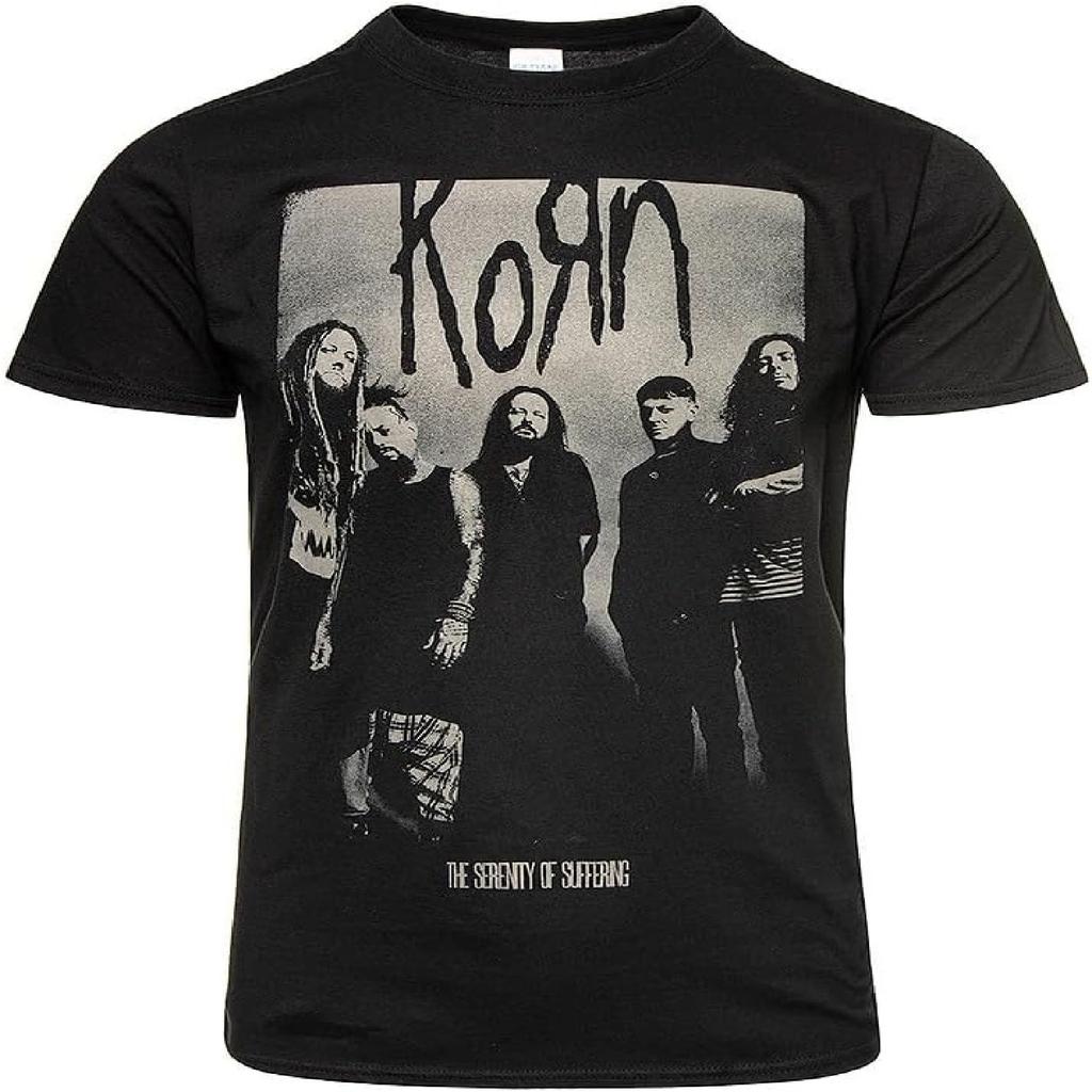 Korn 'Стучи в стену' (черный) Футболка