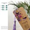 Classical Chinese Poetry Bookmark: Nan Bamboo Design for Grades 1-6 - Creative Student Reward Gift