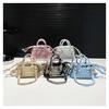 Bag Women's Delicate Crocodile Pattern Mini Handbag Niche Design Vegetable Basket Women's One Shoulder Crossbody Bag