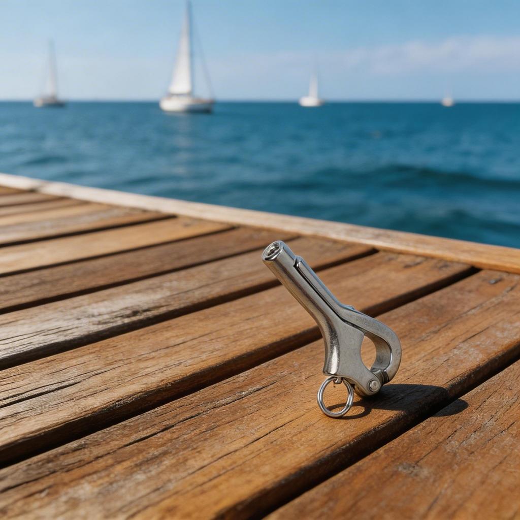 Anchors And Life Rafts 316 Stainless Steel Shackle Pelican Hook Quick Release