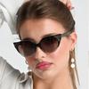 Солнцезащитные очки формы «кошачий глаз» женские новые стильные с защитой от УФ-лучей женские солнцезащитные очки для отдыха и путешествий женские солнцезащитные очки