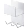 Magnetic Bathroom Cleaning Tool Holder White Approx. W8 X D6 X H12cm MIST.