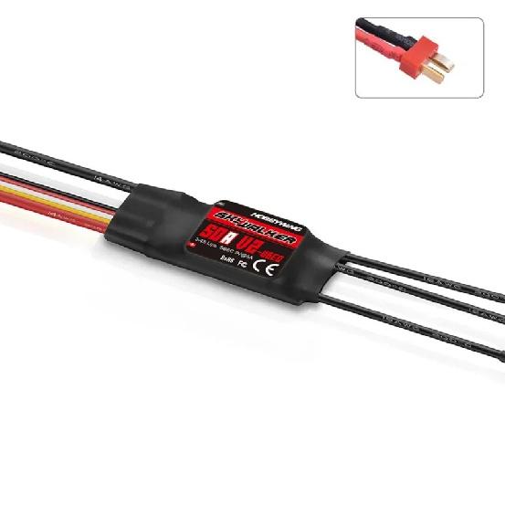 NEEBRC D3536 3536 1200KV Brushless Motor with 50A V2 ESC Combo T/XT60 Plug for RC Fixed-wing Drone Aircraft Plane Glider Parts