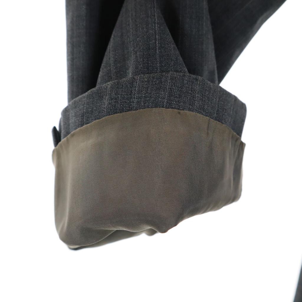 Brooks Brothers Striped Pattern Suit Setup Gray Men's Used