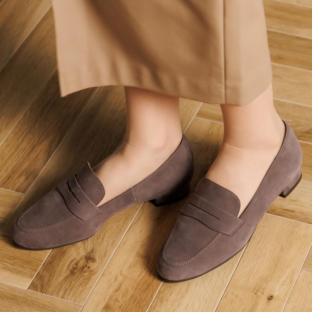 Монета Серый 220 HIMIKO/Химико/Мягкие лоферы/635102