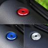 4Pcs Aluminium Alloy Car Rear Door Lock Pin Knob Switch Button Ring Interior Accessories #469816
