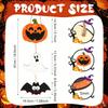 Wooden Halloween Pumpkin Hanging Sign Door Wall Decor Party Home Garden Decoration