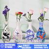 3D Puzzle Vase for Adults Kids Building Blocks Unique Flower Vase Curved Puzzle Pieces Jigsaw House Decoration Gift