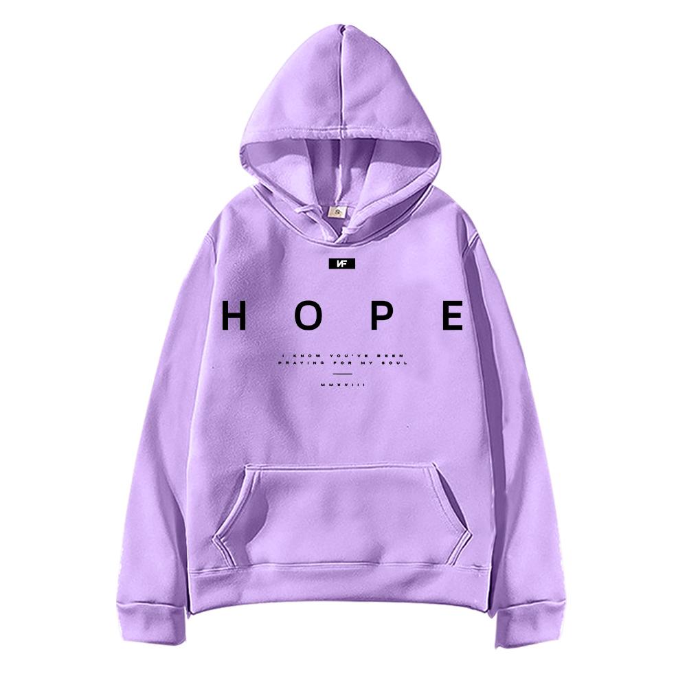 Худи NF Hope Мода Хип-хоп Новые Толстовки с капюшоном Рэпер Nf Hope Tour Пуловеры Харадзюку С длинным рукавом Свободная Уличная одежда Унисекс