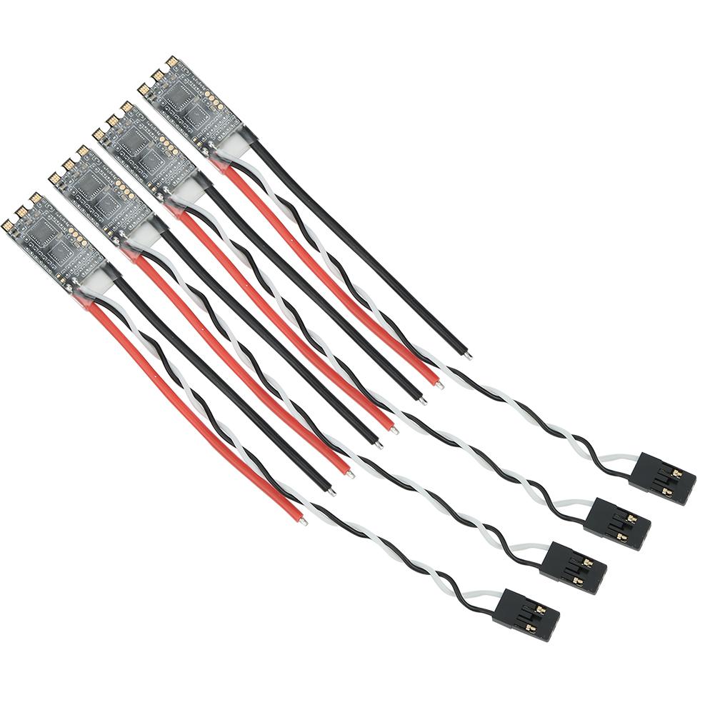 4PCS 20AS Brushless ESC Fast Switching Upgrade Parts Fit for FVT LittleBee;KS01813*4:(Black )