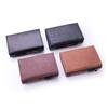 PU RFID Blocking Money Wallet Automatic Pop-up Credit Card Holder Business Purse Gift Cash Pocket for Men Women