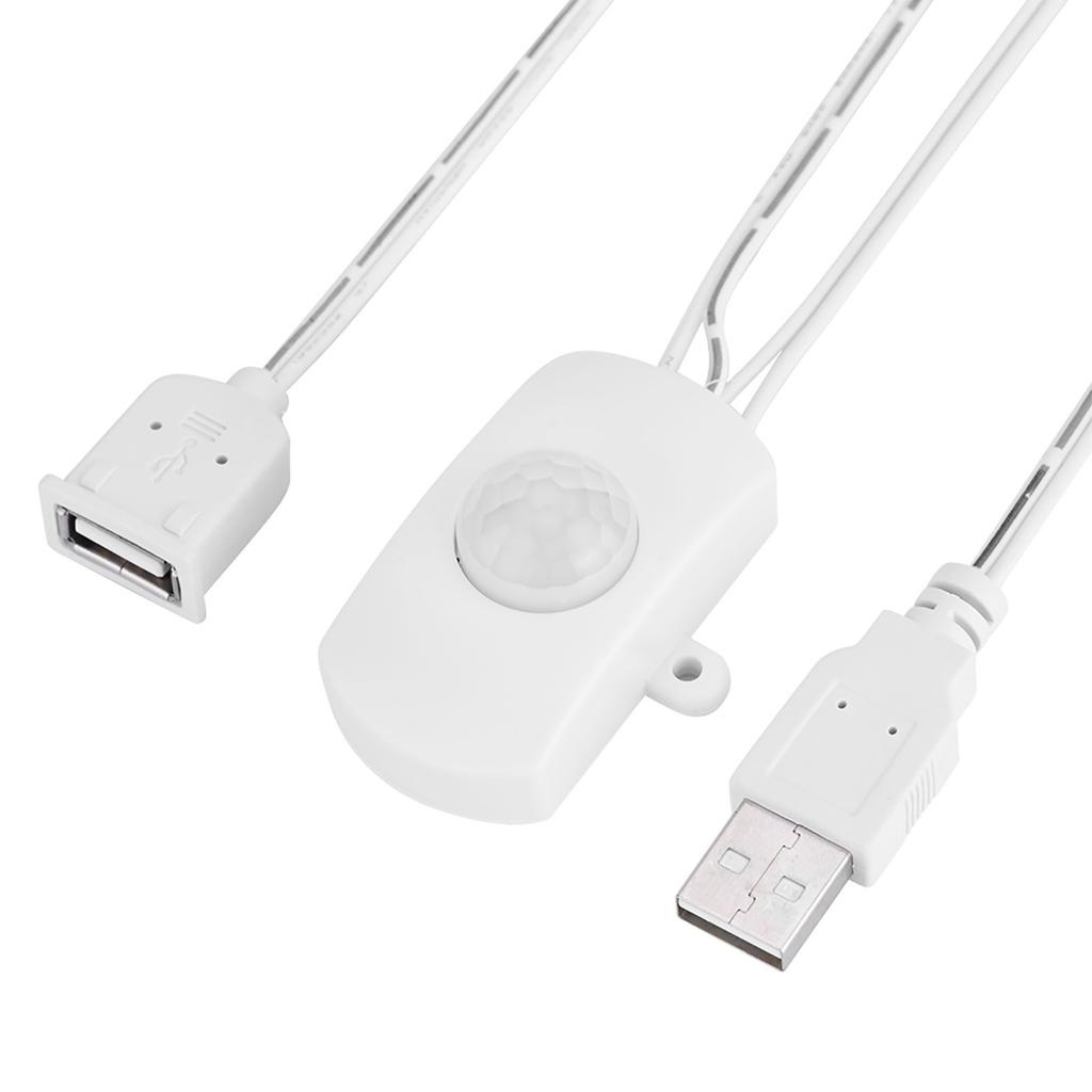 2А постоянного тока 5?24 В PIR инфракрасный датчик движения детектор автоматический выключатель светодиодная лента USB интерфейс белый