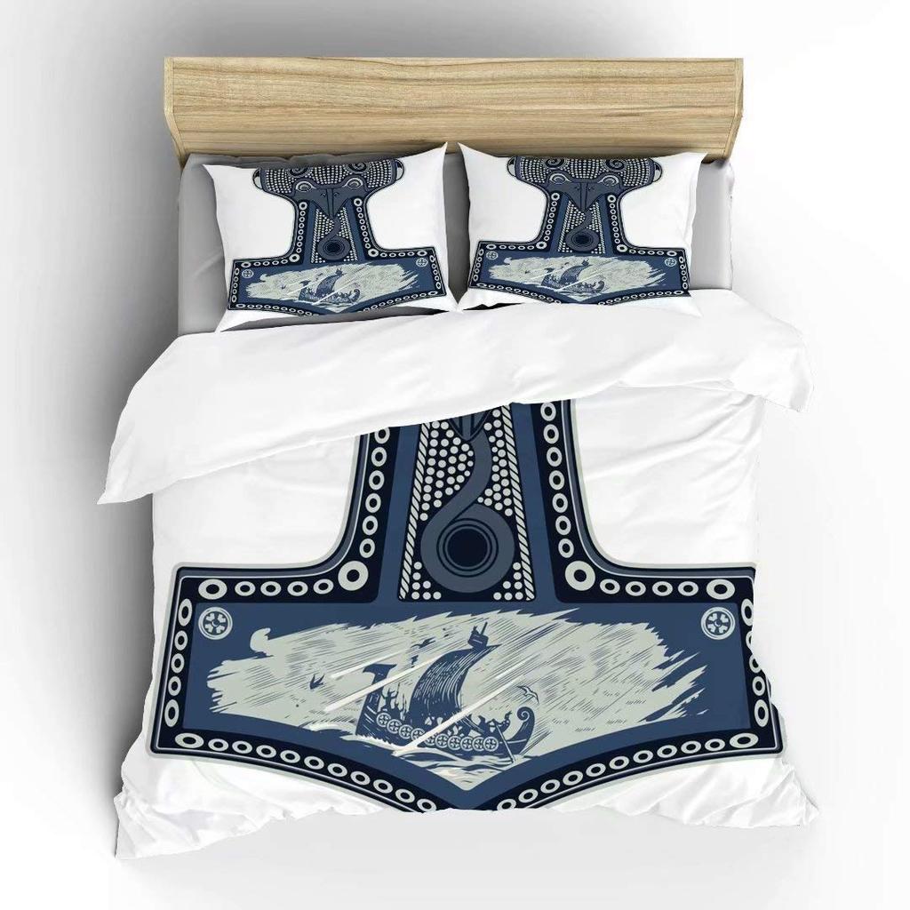 Комплект пододеяльника Axe для подростков, взрослых, мужчин, размер Queen, легкий пододеяльник с 2 наволочками, традиционный комплект постельного белья для битвы, без одеяла