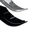 3Pcs Car Front Bumper Spoiler Lip Lower Splitter For BMW 5 Series F10 F11 LCI 2015-2017 ABS Black / Carbon Look Body Kits Tuning