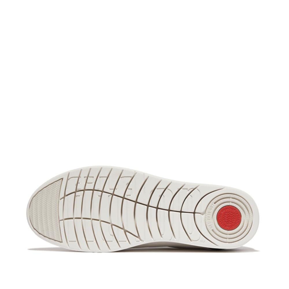 FitFlop RALLY LEATHER Size cm CRYSTAL-BACKTAB SNEAKERS, Women's, Black, 22.0 (Used)