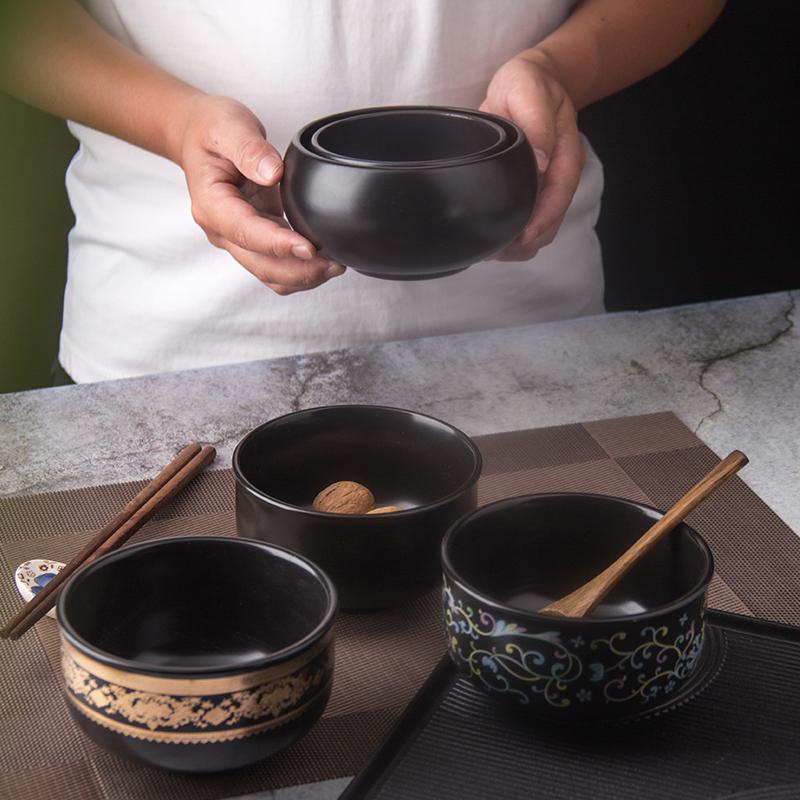 Colorful Matte Ceramic Modern Eco-Friendly Serving Bowls 600ml Capacity Restaurant Porcelain Pasta and Soup Rice Bowls