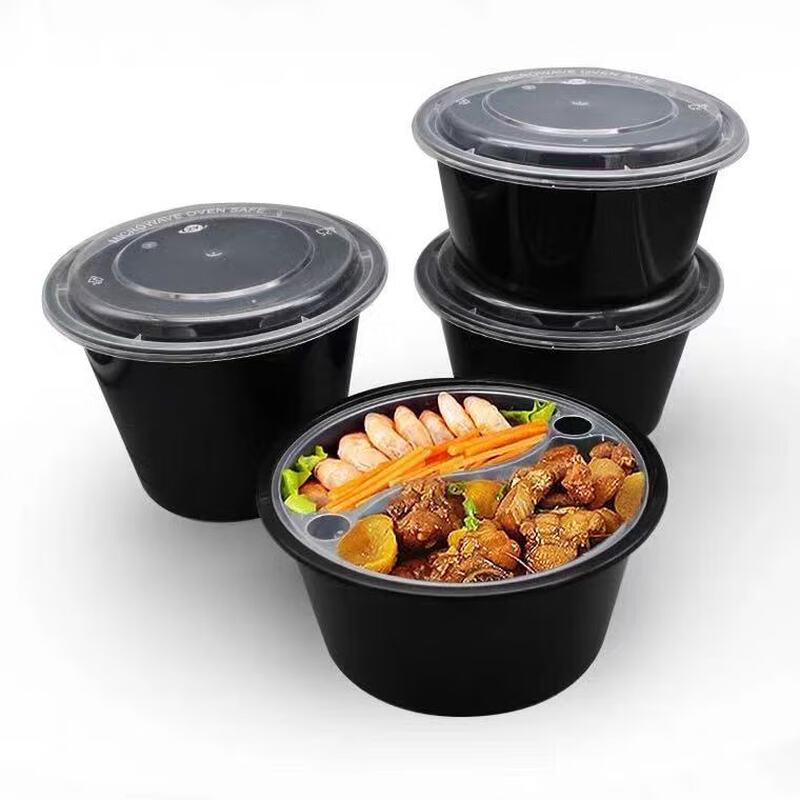 Одноразовые двухслойные контейнеры для лапши и супа