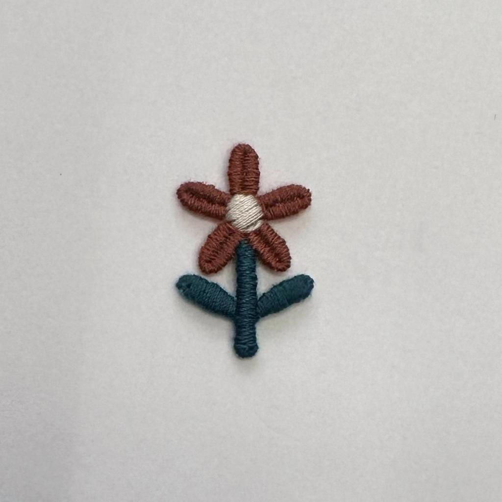 Fresh Little Flower Tulip Embroidery Patch Clothing Accessories Ins Colorful Cute Little Cherry Series Embroidery Cloth