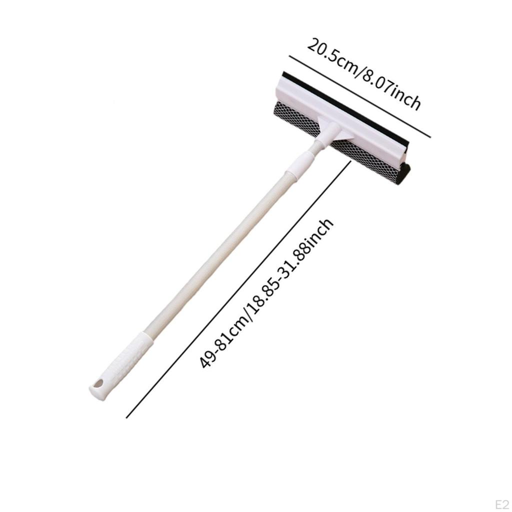 Сгон для душа, скребок для мытья стекол, скребок 2 в 1 с отверстием для подвешивания, очиститель, скребок для мытья