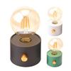 Small Vintage Lamp Antique LED Lantern Creative Desktop Atmosphere Light Decorative Bedside Table Lamp Retro Camping Lamp For