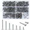 250 Self-Tapping Screws, Crosshead Screws, Stainless Steel Self-Drilling Screws, Pan Head Screws - M4.2x13/16/19/25/32/38mm, 3.5x12mm
