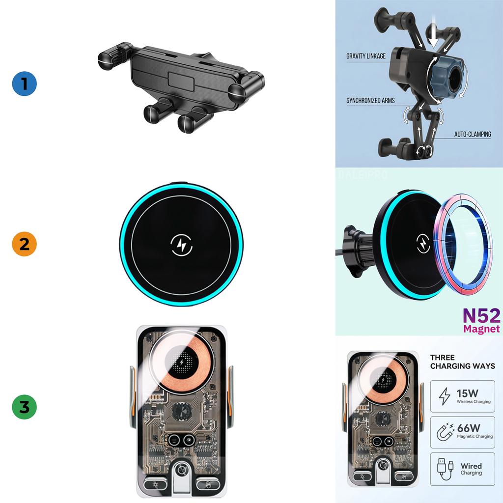 CRF1 For Mercedes-Benz EQE 350 2023-2026 Car Phone Holder Screen Fixed Clip Wireless Charger Custom-fit Phone Screen Base Accessories