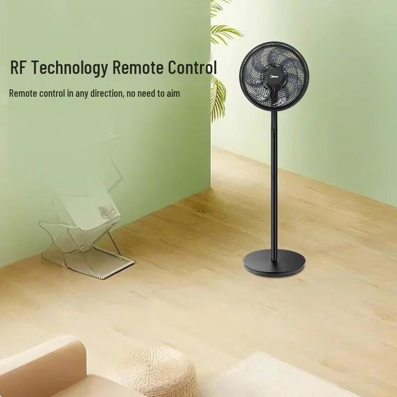 Midea Quiet 7-Blade Remote Control Pedestal Fan
