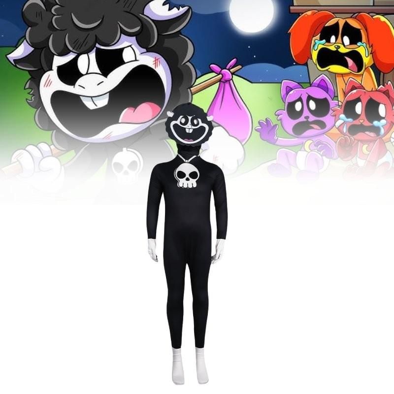 Косплей-костюм Poppy Playtime для детей с очаровательными и красочными персонажами из мягкой молочной шелковой ткани