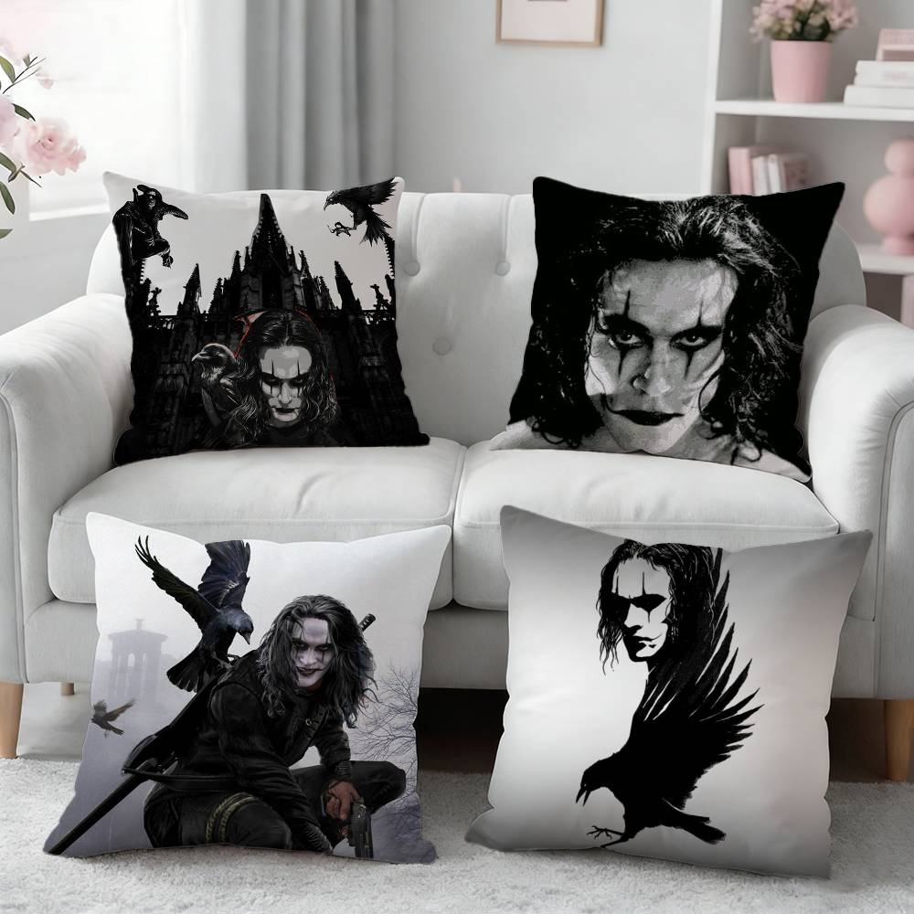Thriller TTHE CCROWS Pillow Case Pattern Printed Pillowcase For Living Room Sofa Cushion Cover