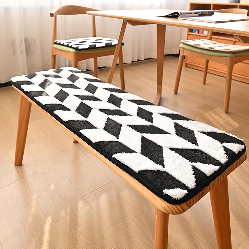 НОВЫЕ плюшевые подушки для скамьи разных размеров, нескользящие подушки на сиденье стула, дивана, подоконника, подушка для сиденья скамьи в ресторане, саду, качели