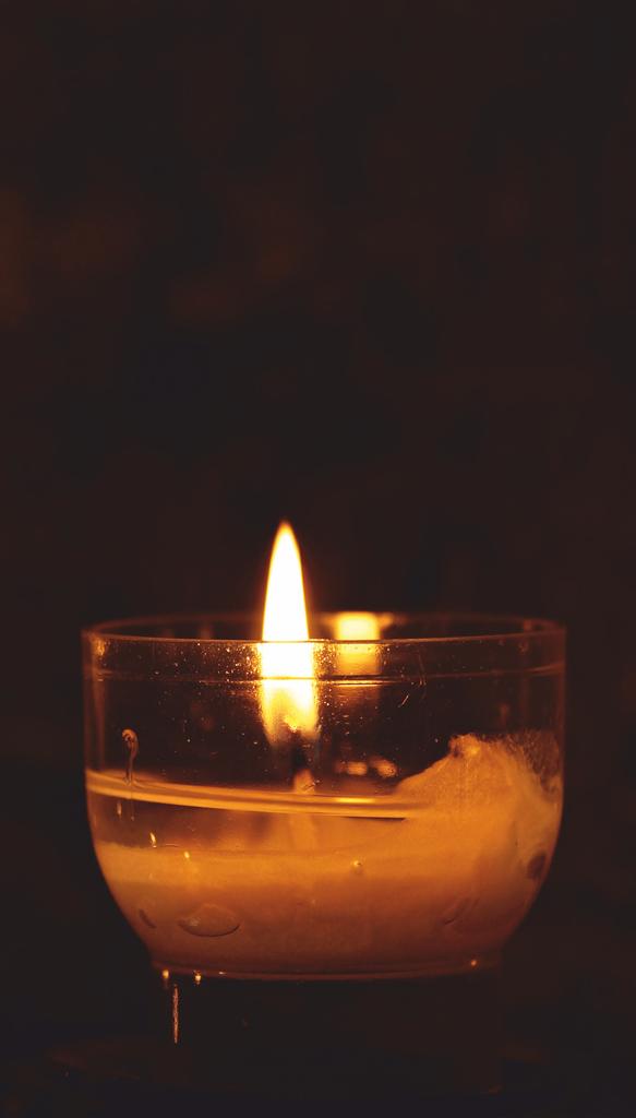 Картина-обогреватель "Свеча ночью" на пленке Monocrystal 105x60 см 300 Вт