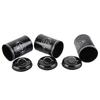 3Pcs Black Sealed Jar Set Home Kitchen Storage Organizer Sealed Cans Box Baking Supplies