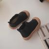 Japanese Korean Children's Shoes Autumn New Boys and Girls Toddler Steady Shoes Short Boots Smoke Boots Cloth Boots Children's Cloth Shoes