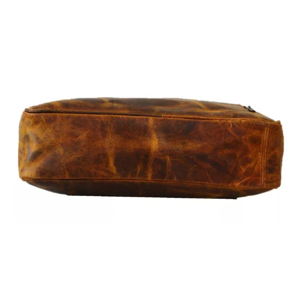 Офисная рабочая сумка ручной работы мужская сумка-мессенджер с двумя ручками для ноутбука