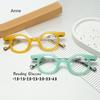 Vintage Round Frame Reading Glasses Women Anti Blue Light Farsighted Eyewear Men Presbyopia Glasses Optical Prescription Eyewear
