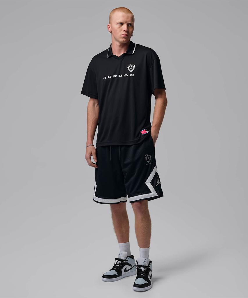 NIKE Jordan Brooklyn Soccer Top M - Black / Im8998-010