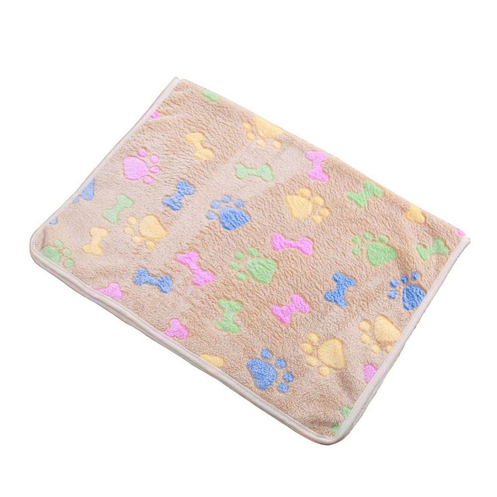 Мягкое и пушистое, легкое и тонкое одеяло для домашних животных, милый мультяшный узор, коврик для собаки, теплое и удобное одеяло для кошек, товары для животных