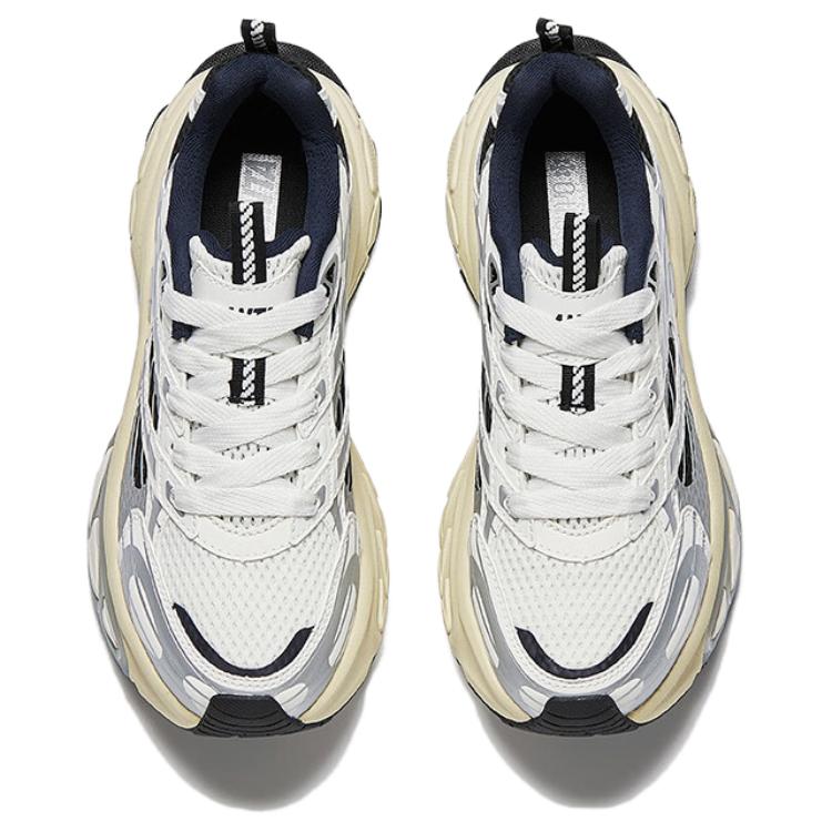Anta Женские ретро-кроссовки Qianxi Chunky Dad Shoes Бело-кремовый Черный Темно-синий 122518899-1