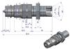 Szybkozłącze Hydrauliczne Wtyczka Long Z Eliminatorem Ciśnienia M20X1.5 Gwint Zewnętrzny Euro (Iso 7241-A) Waryński