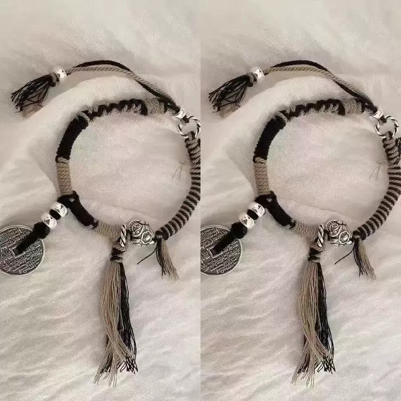 Lion Chinese Southern Coin Knit Bracelets Decorations Jewelry Fashion Gifts
