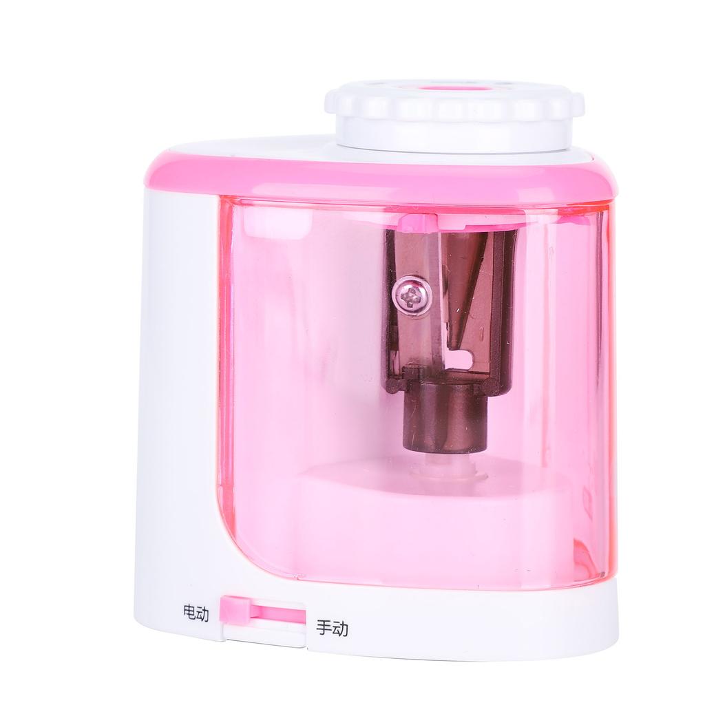 Автоматическая электрическая точилка для карандашей, портативное руководство с батарейным питанием для студенческого класса