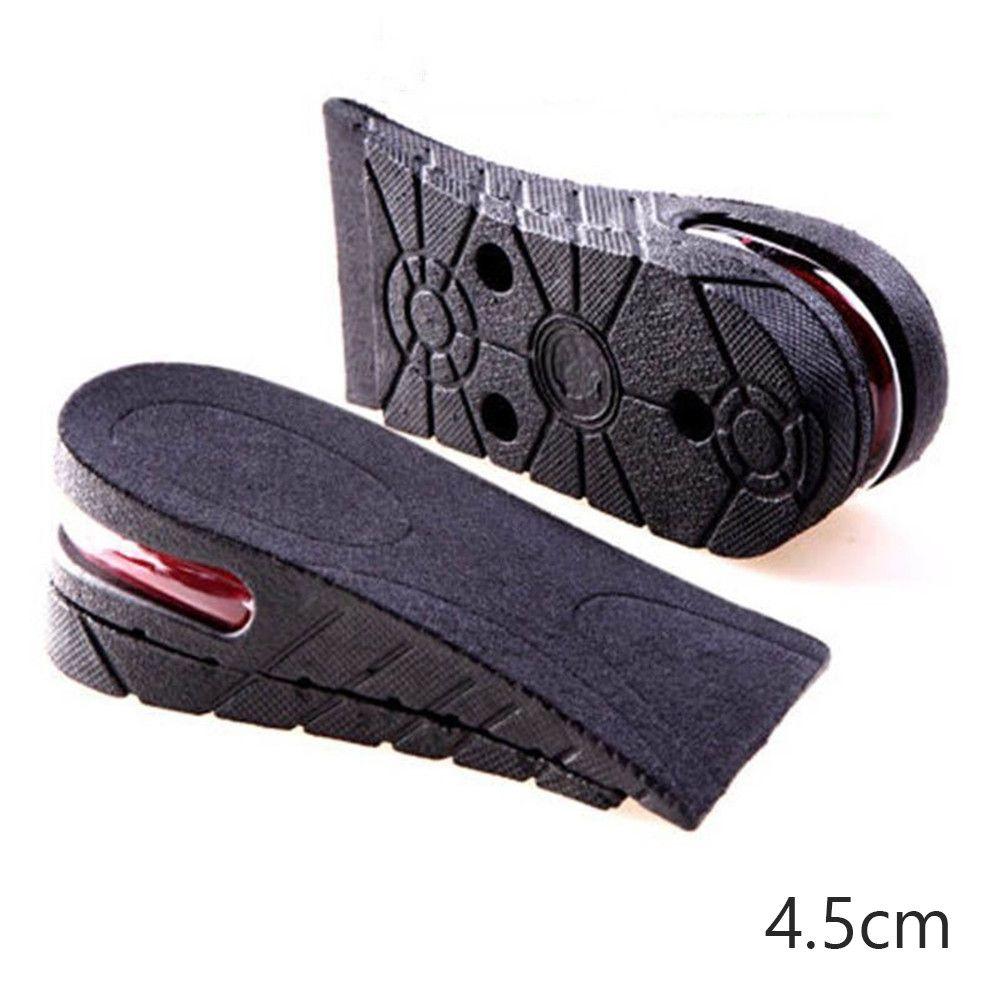 Мужские Женские Амортизирующие Вставки под Пятку Обувь-Подъемник Подушечки Увеличивающие Рост Половинки Стелек