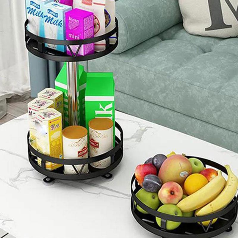 Multi-layer Spice Rack Kitchen Organizers Can Rotate Multi-function Corner Cabinet Countertop Bathroom Makeup Storage Shelf Closet Shelves Organizer