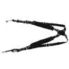 Leather Camera Strap Dual Shoulder Snapshot Harness Adjustable Multifunctional Camera Accessories for SLR CameraBlack